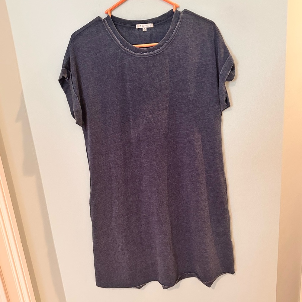 Zsupply T-Shirt Dress - Blue